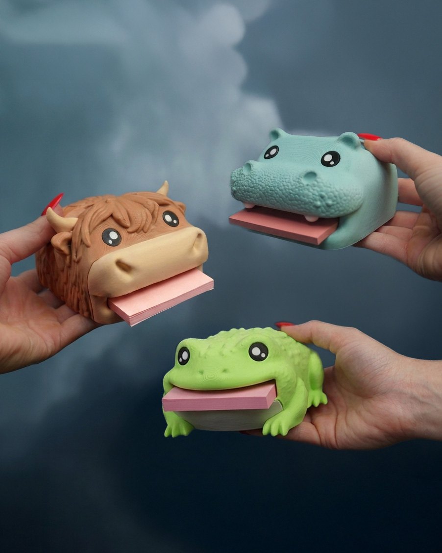 Porte-Notes Crapaud organiseur de bureau imprimé en 3D – Jagou Design