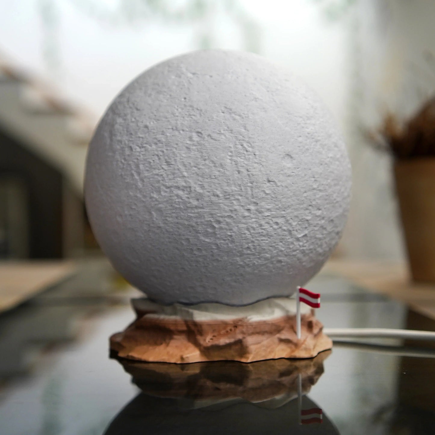 Lampe Lune - Jagou Design – Créations artisanales uniques