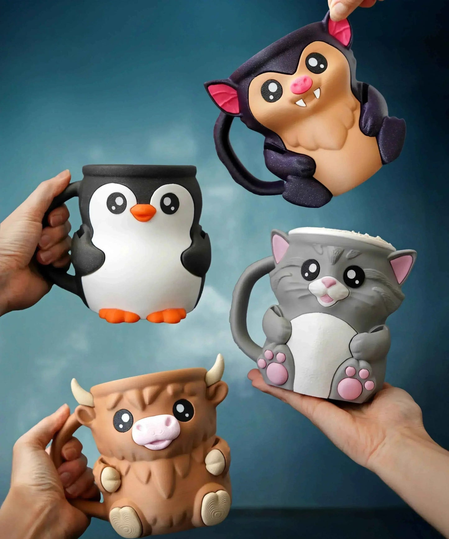 Jagou Design Porte-Glace Chauve-Souris