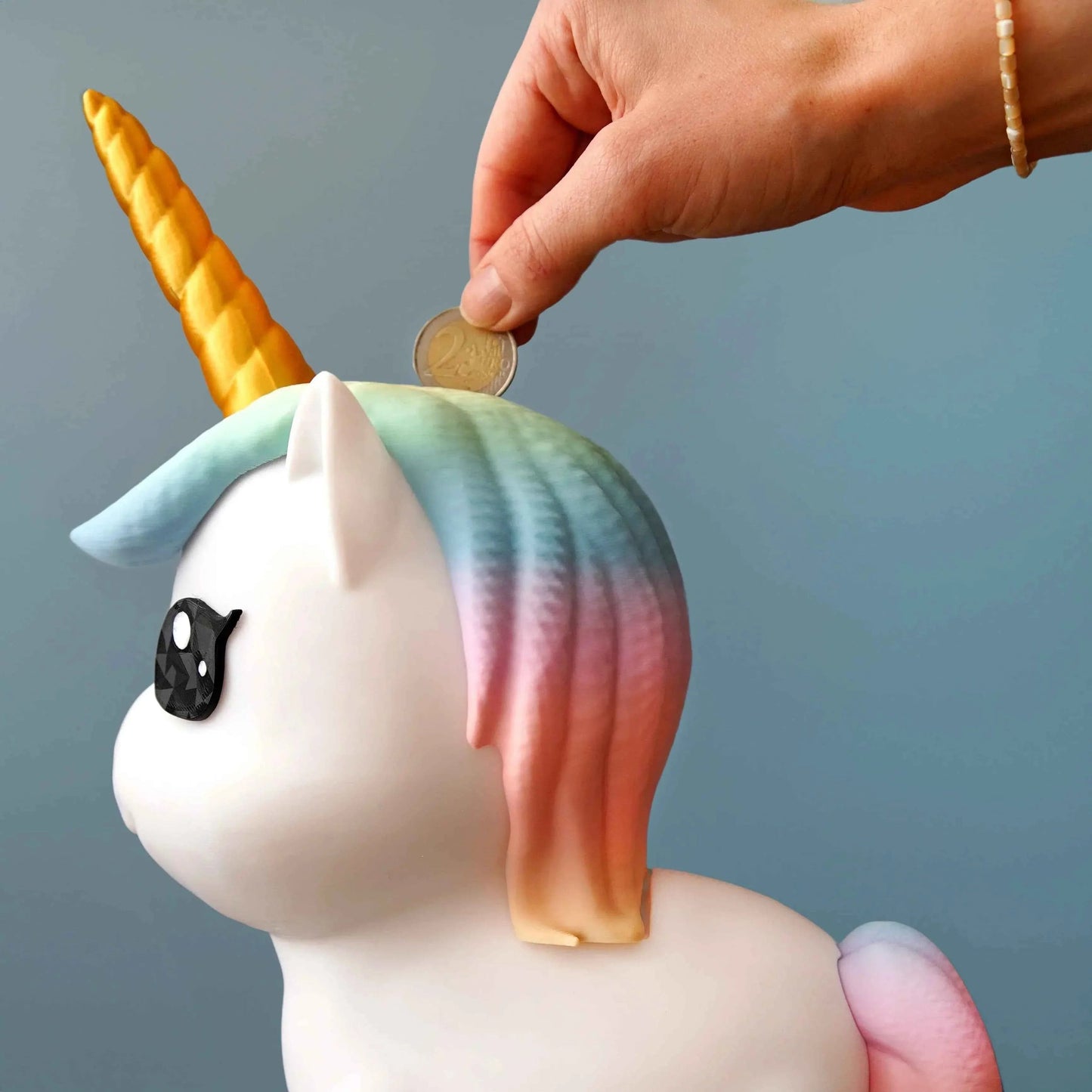 Tirelire Licorne - Jagou Design – Créations artisanales uniques