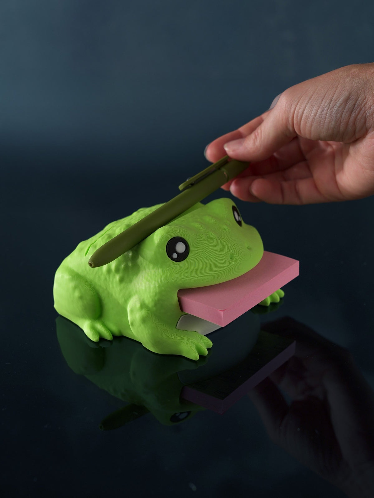Porte-Notes Crapaud organiseur de bureau imprimé en 3D – Jagou Design