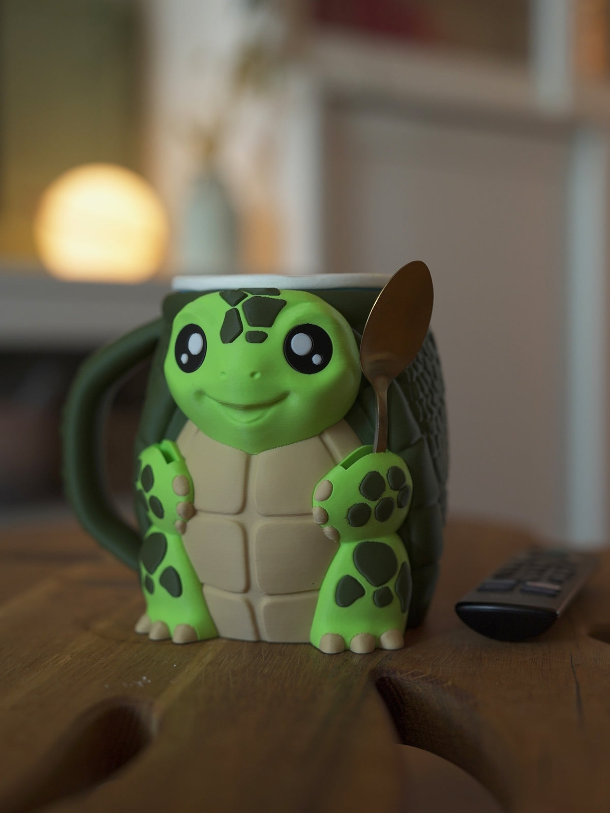 Porte-Glace Tortue imprimé en 3D pour pot de glace – Jagou Design