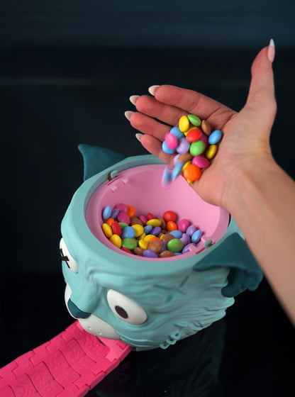 Distributeur de bonbons Chat Zombie imprimé en 3D – Jagou Design