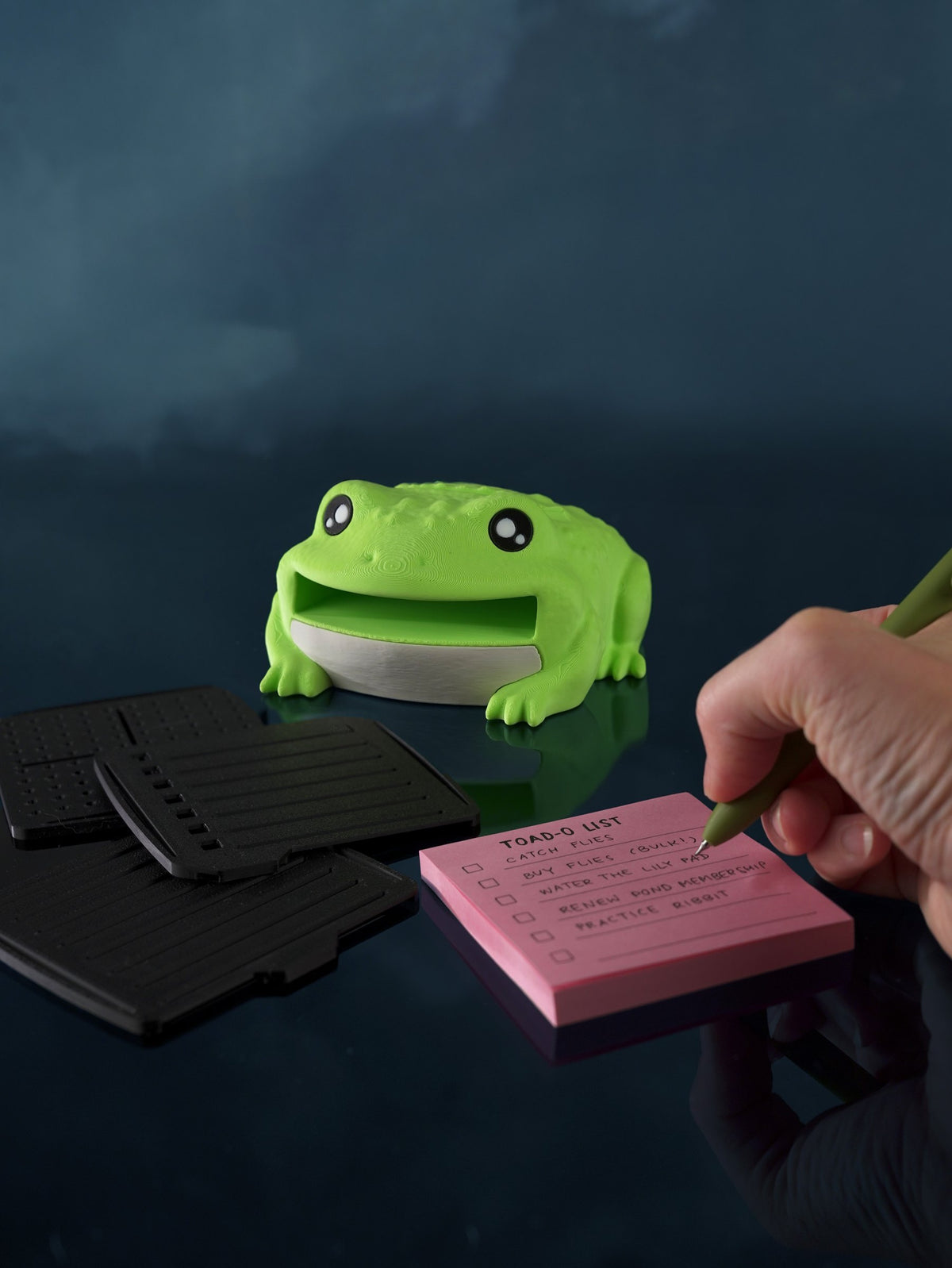 Porte-Notes Crapaud organiseur de bureau imprimé en 3D – Jagou Design