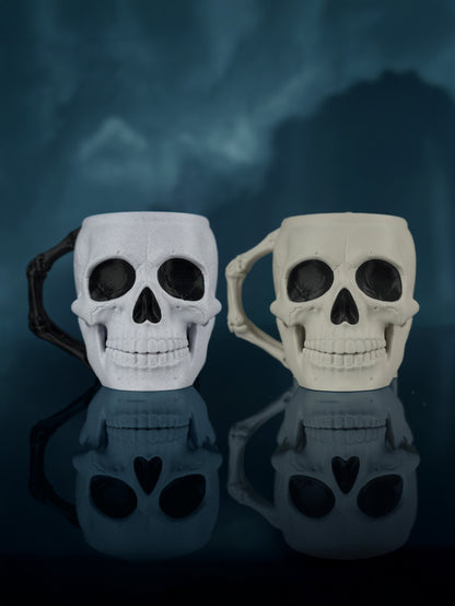 Porte-Glace Crâne Skullivan imprimé en 3D pour pot de glace – Jagou Design