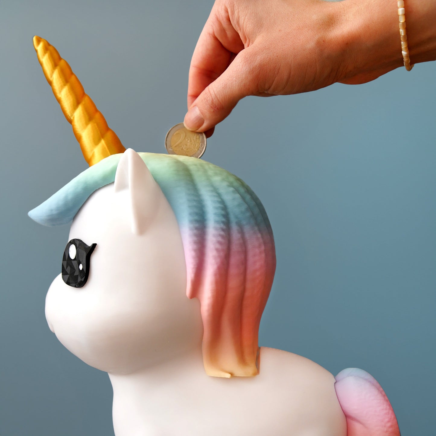 Cornette the Unicorn Secret Piggy Bank