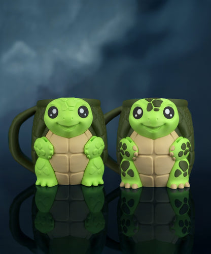 Porte-Glace Tortue imprimé en 3D pour pot de glace – Jagou Design