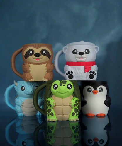 Porte-Glace Tortue imprimé en 3D pour pot de glace – Jagou Design