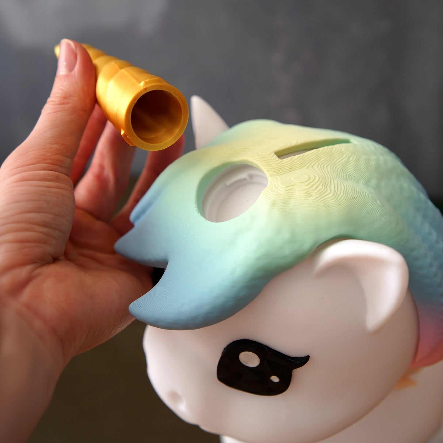 Cornette the Unicorn Secret Piggy Bank