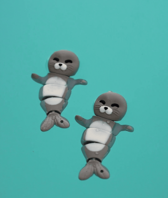 Porte-clés magnétique Flexi, le Phoque