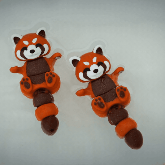 Porte-clés magnétique Flexi, le Panda roux