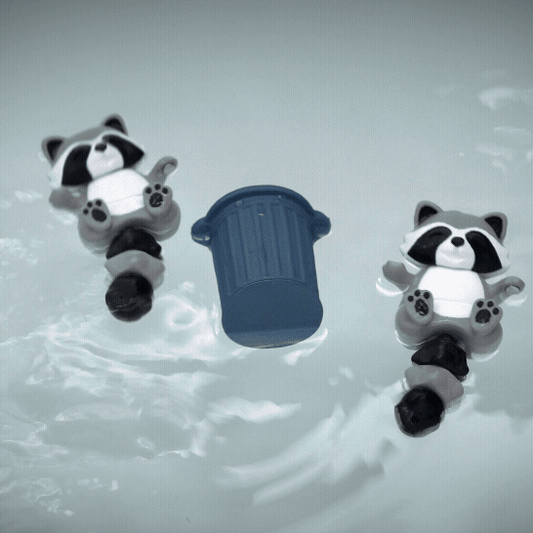 Porte-clés magnétique Flexi, le Raton laveur