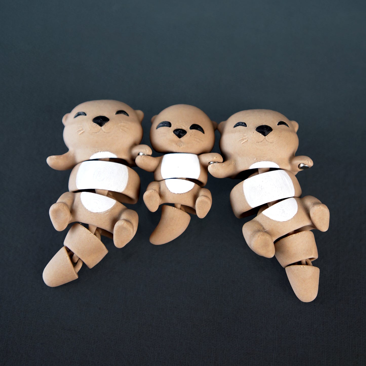 Flexi Magnetic Keyring, Baby Otter