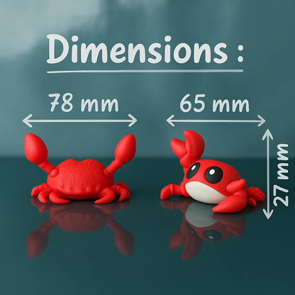 Marcel le crabe réconfortant