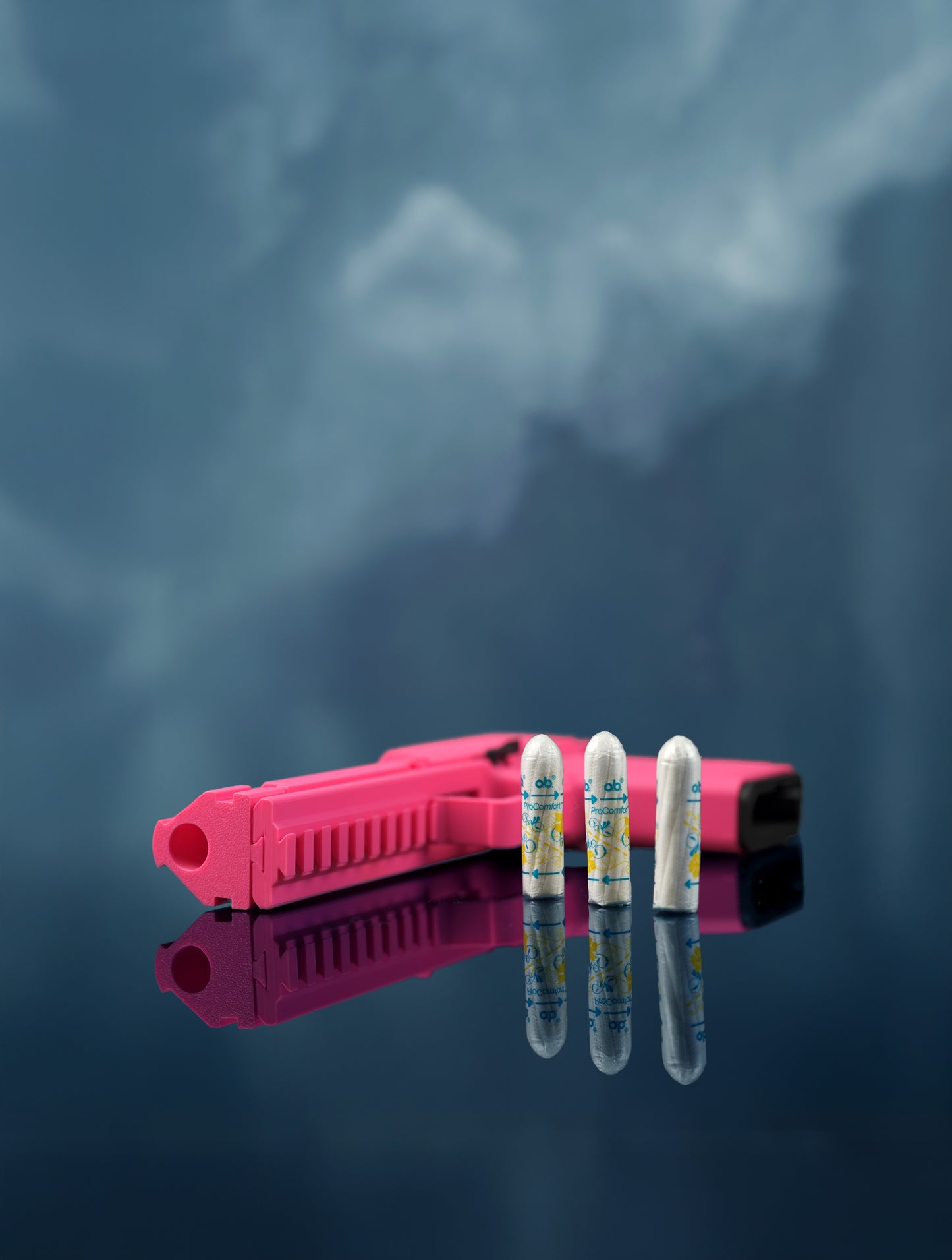 PMS Gun Tampon Dispenser – Unusual Humorous Gift for Women