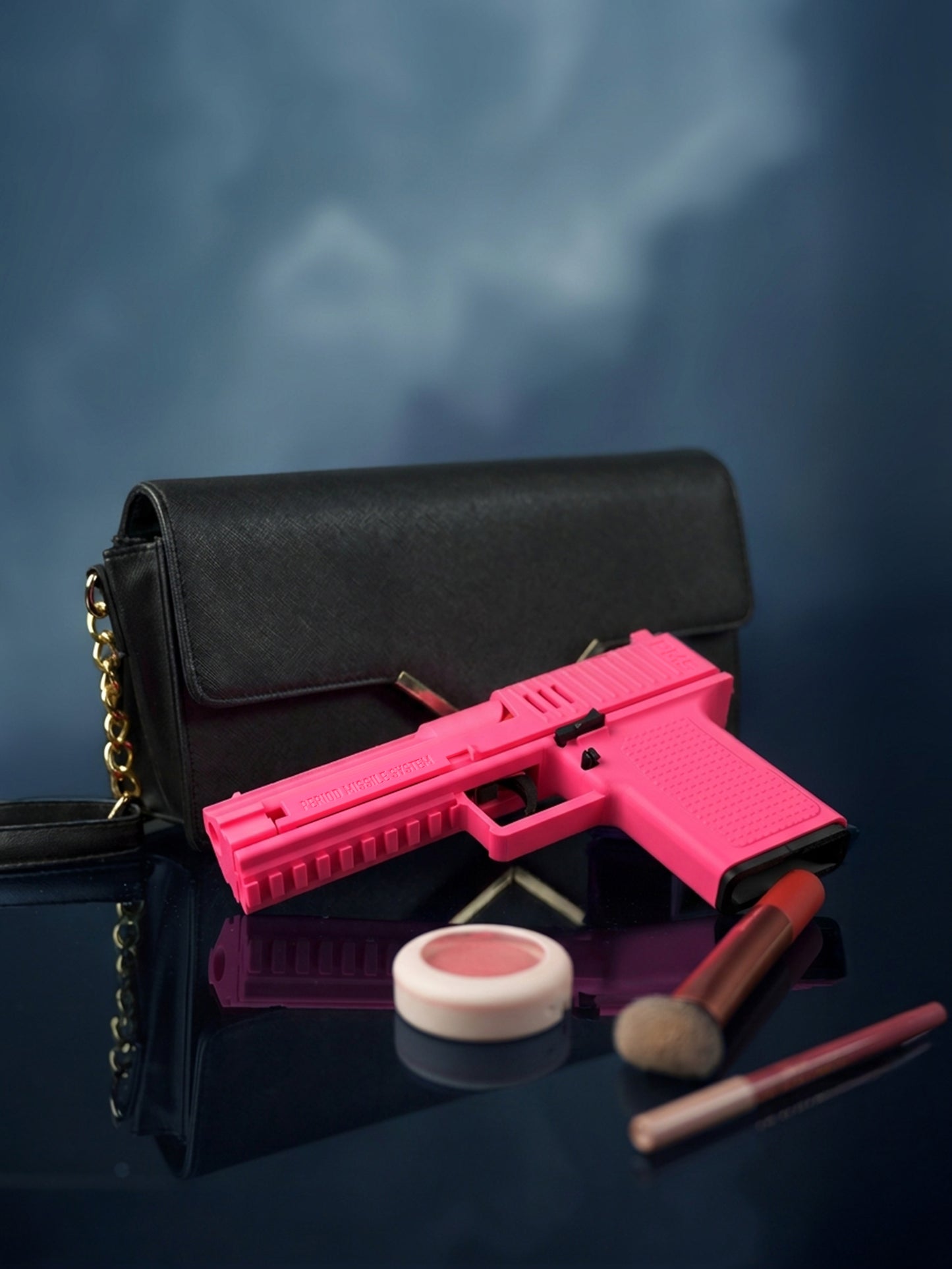 PMS Gun Tampon Dispenser – Unusual Humorous Gift for Women