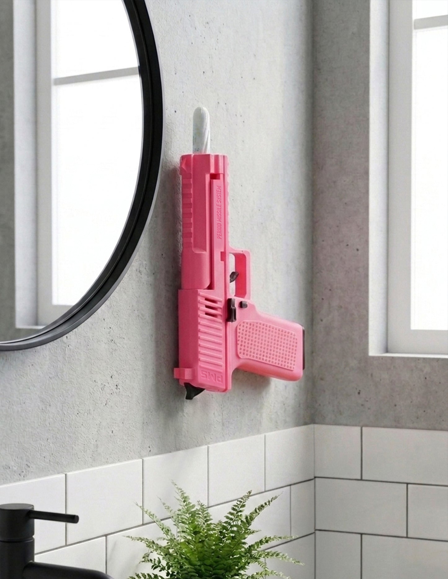 PMS Gun Tampon Dispenser – Unusual Humorous Gift for Women