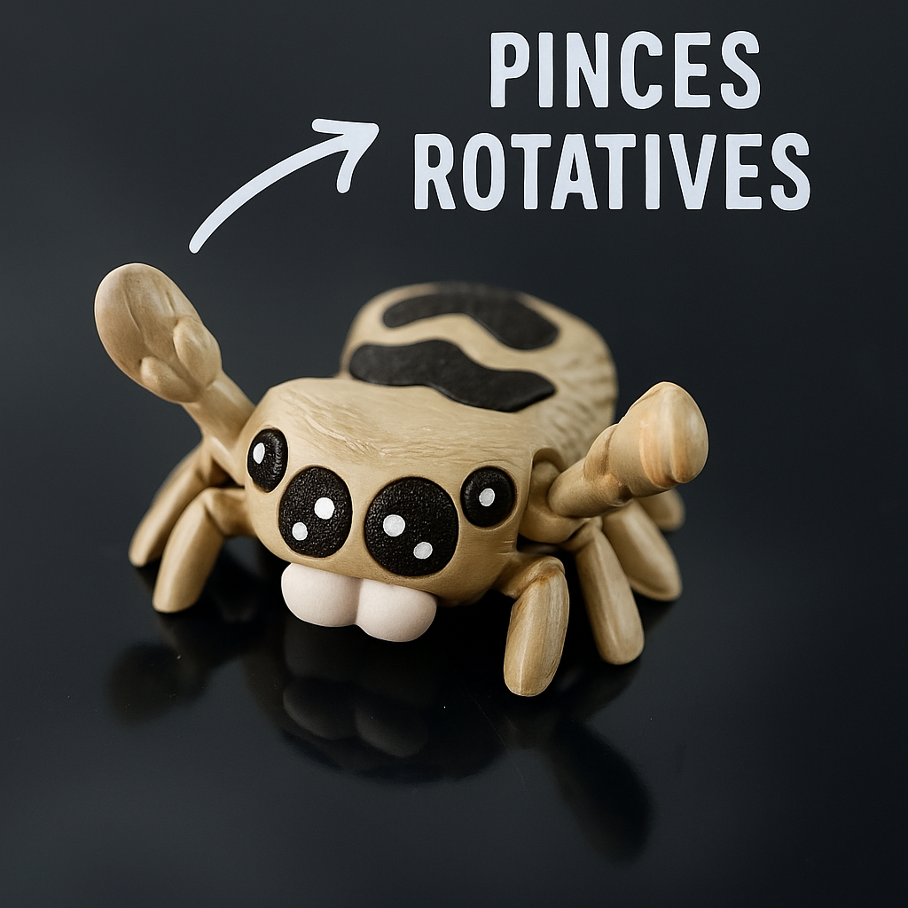 Mimie l'araignée sauteuse