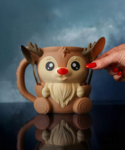 Snowflake the Penguin Ice Cream Holder