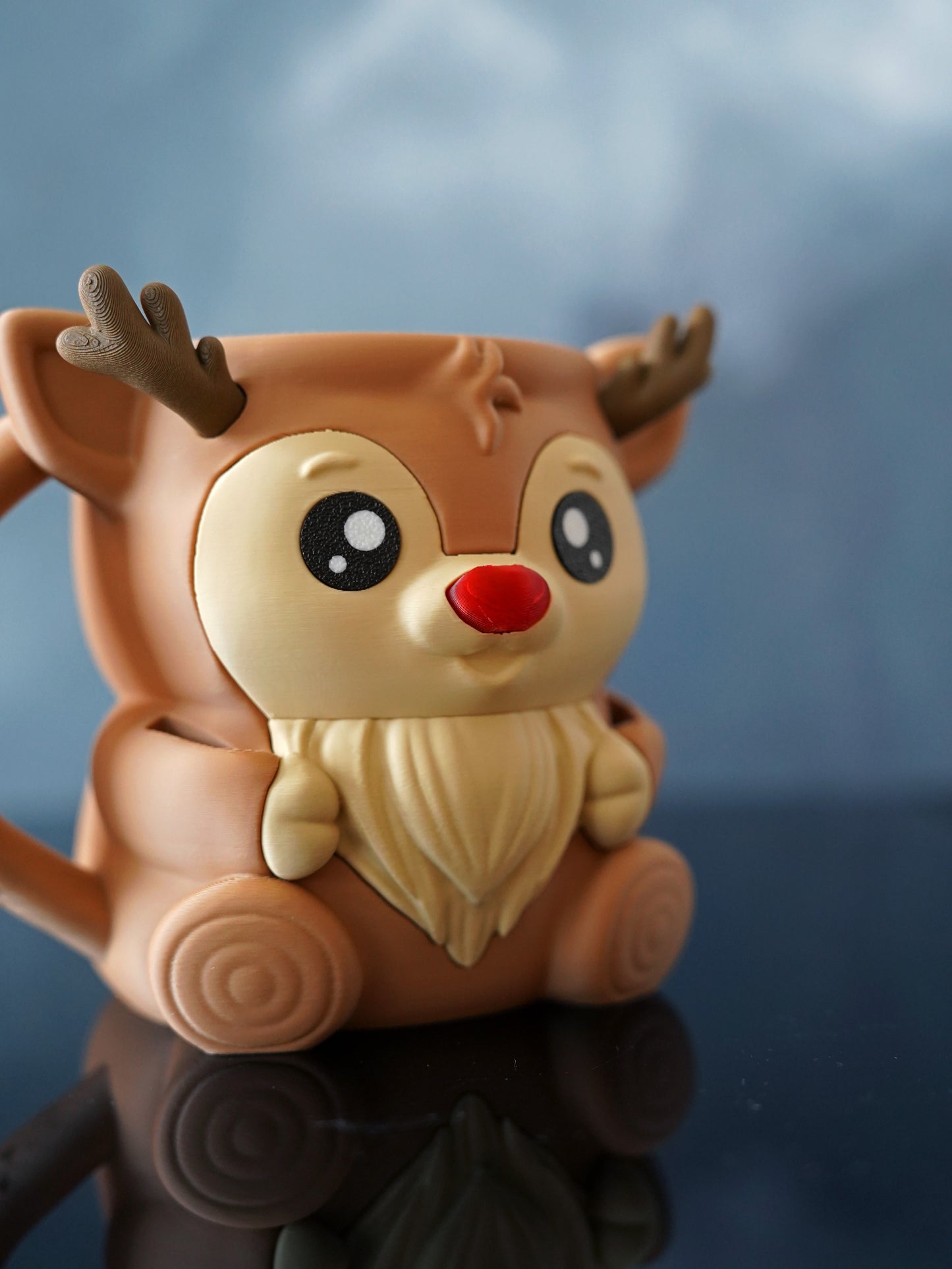 Snowflake the Penguin Ice Cream Holder