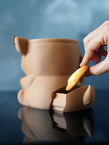 Snowflake the Penguin Ice Cream Holder