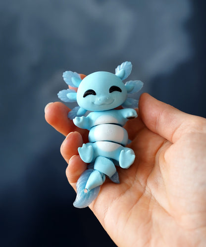 Porte-clés magnétique Flexi, Axolotl