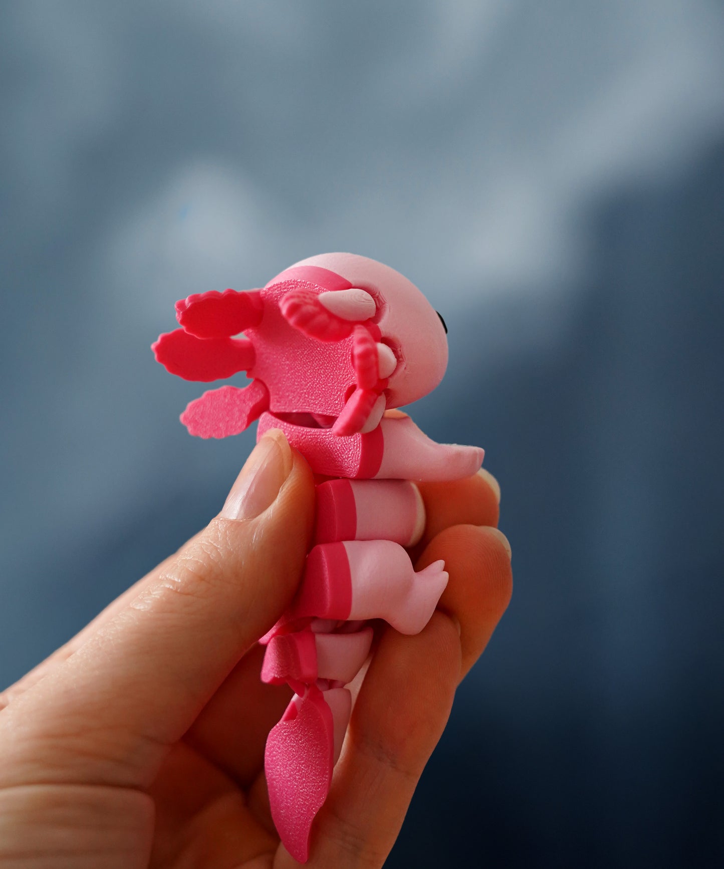 Porte-clés magnétique Flexi, Axolotl