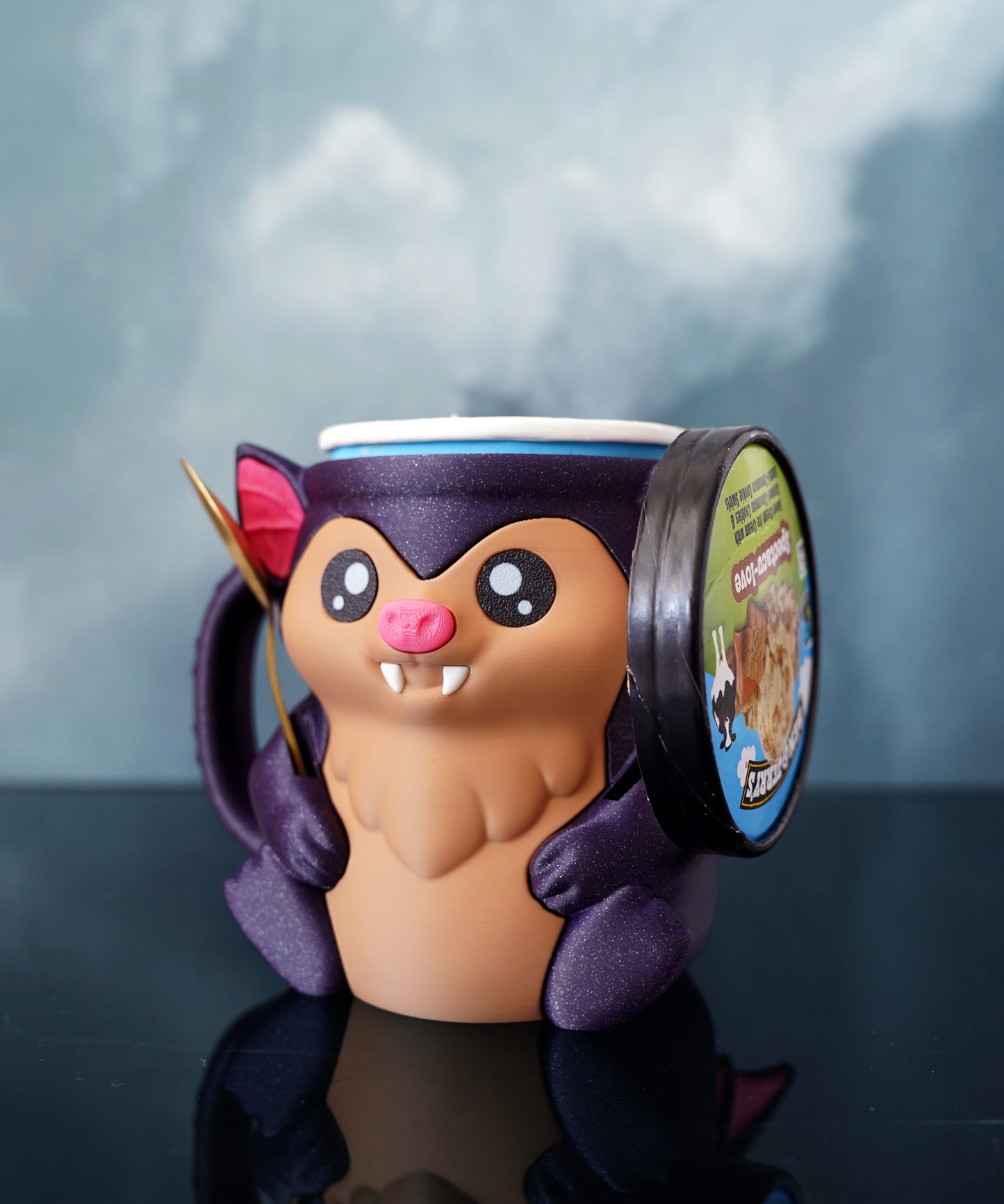 Frimousse the Bat Ice Cream Holder