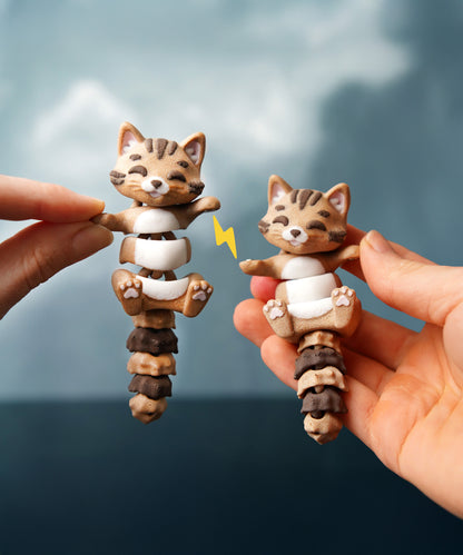 Porte-clés magnétique Flexi, le Chat