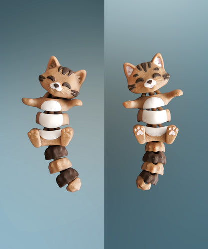 Porte-clés magnétique Flexi, le Chat