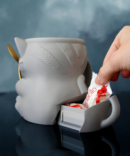 Grisette the Cat Ice Cream Holder
