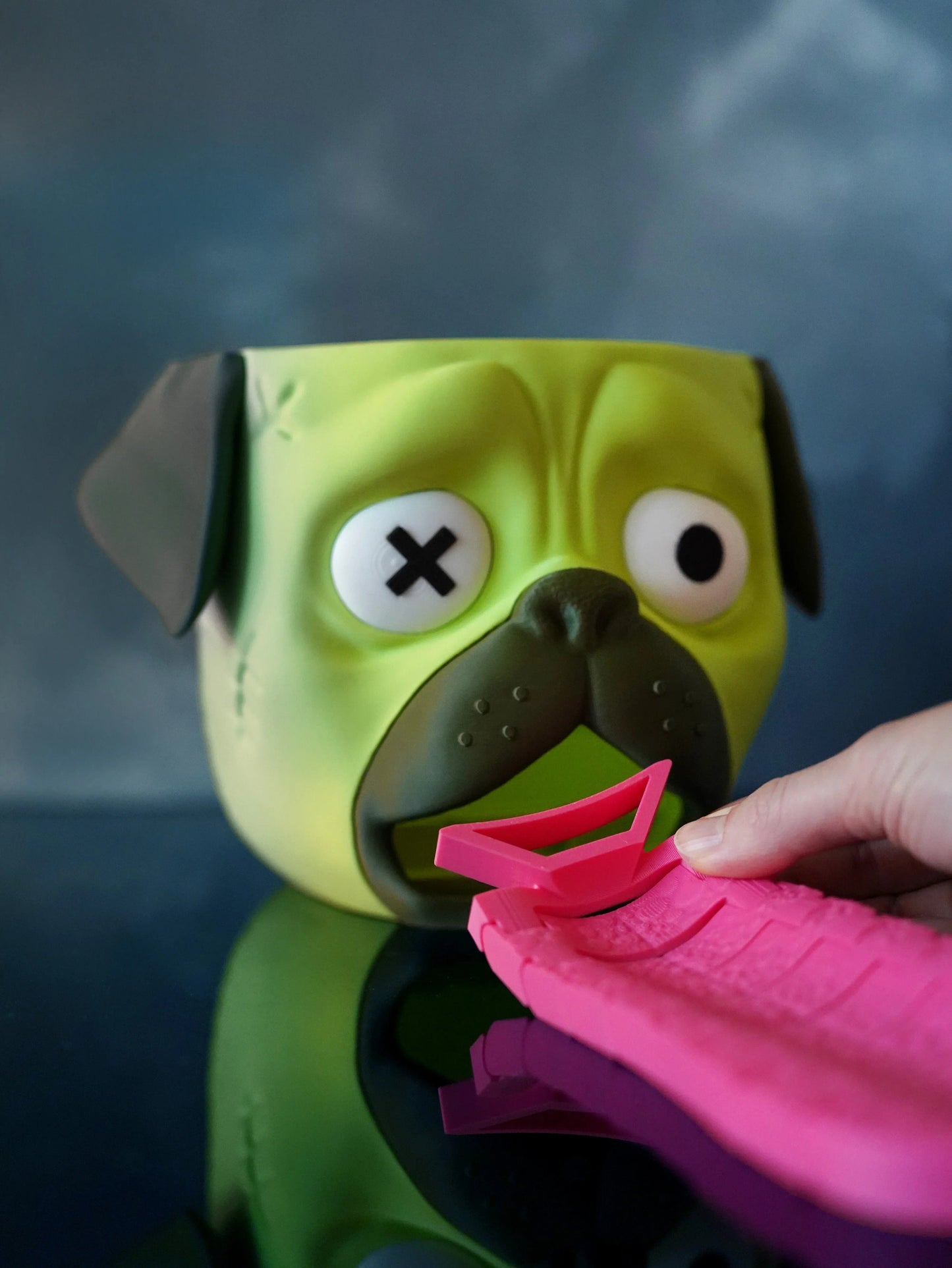 Distributeur de bonbons Carlin Zombie - Jagou Design – Créations artisanales uniques