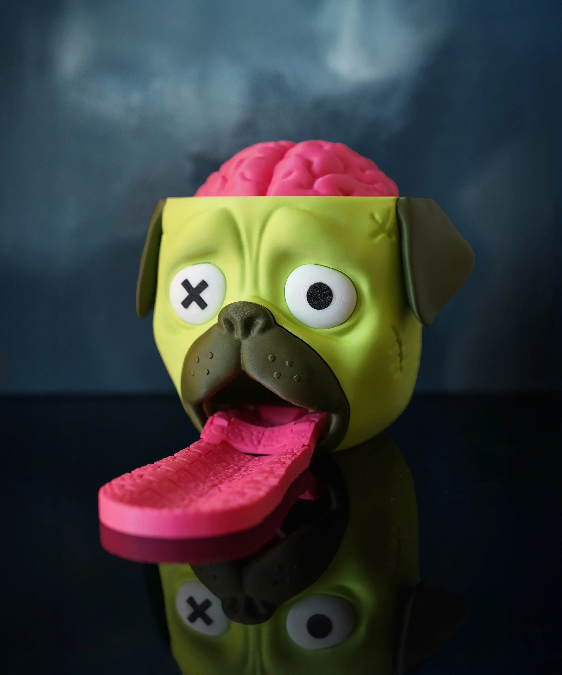 Distributeur de bonbons Carlin Zombie - Jagou Design – Créations artisanales uniques