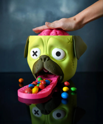 Distributeur de bonbons Carlin Zombie - Jagou Design – Créations artisanales uniques