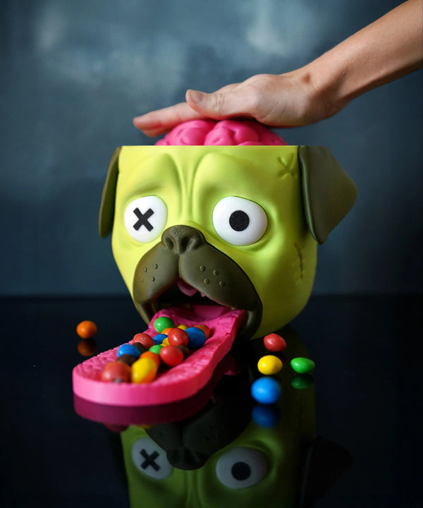 Distributeur de bonbons Carlin Zombie - Jagou Design – Créations artisanales uniques