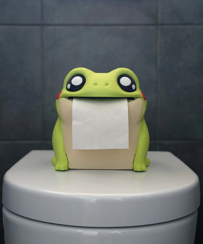 Distributeur de papier toilette la grenouille - Jagou Design – Créations artisanales uniques