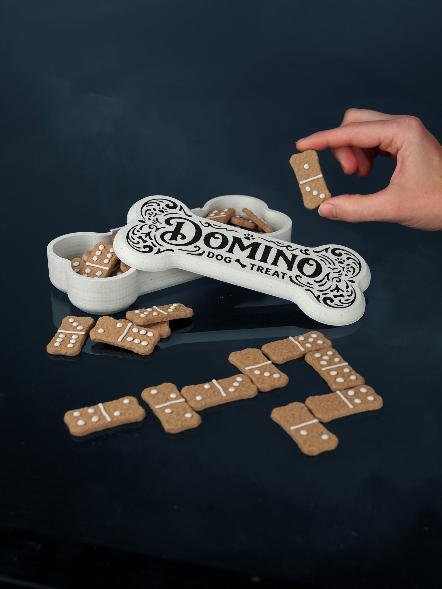 Jeu Domino Édition Friandises pour chiens – Jeu de Société Original Cadeau