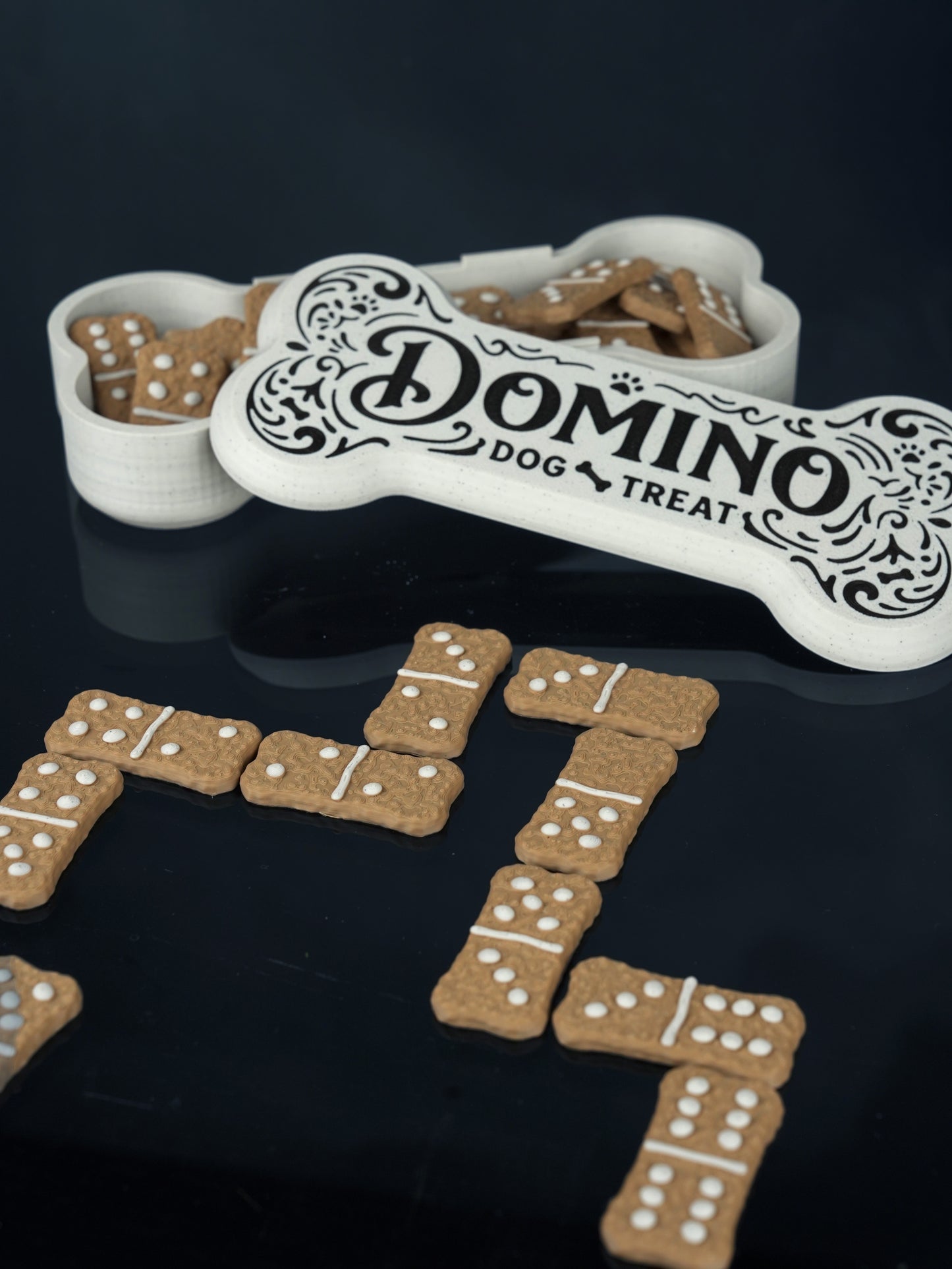 Jeu Domino Édition Friandises pour chiens – Jeu de Société Original Cadeau