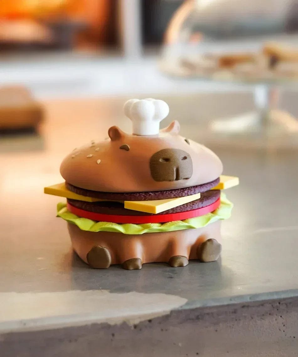 Ensemble de sous-verres Capy-Burger - Jagou Design – Créations artisanales uniques
