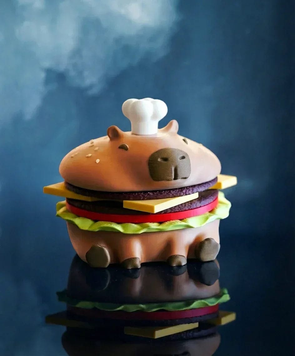 Ensemble de sous-verres Capy-Burger - Jagou Design – Créations artisanales uniques