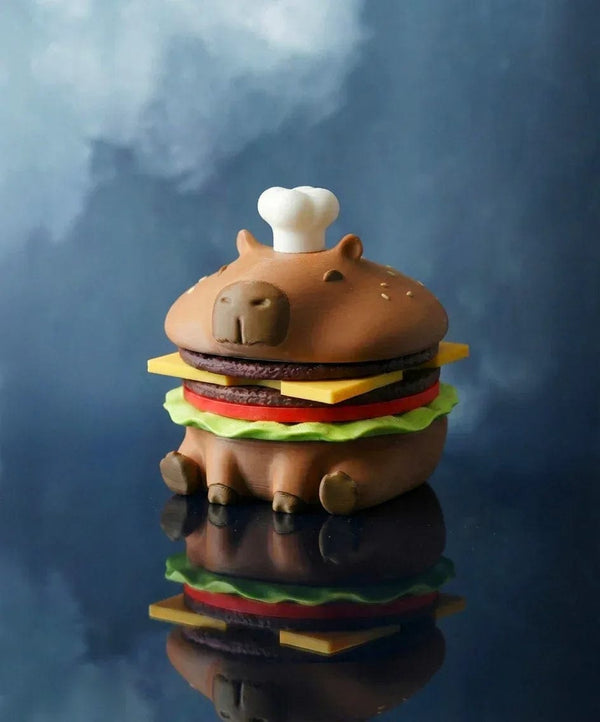 Ensemble de sous-verres Capy-Burger - Jagou Design – Créations artisanales uniques
