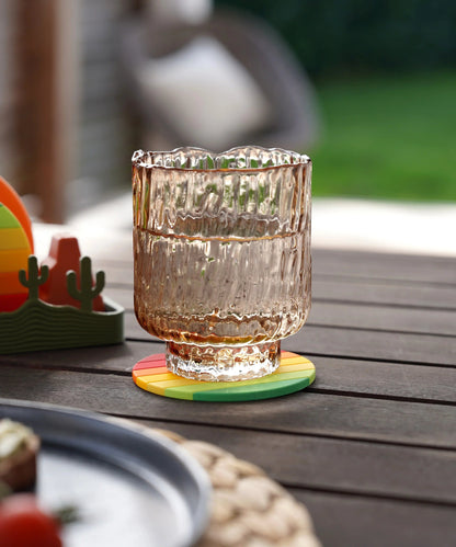 Ensemble de sous-verres Coucher de Soleil - Jagou Design – Créations artisanales uniques