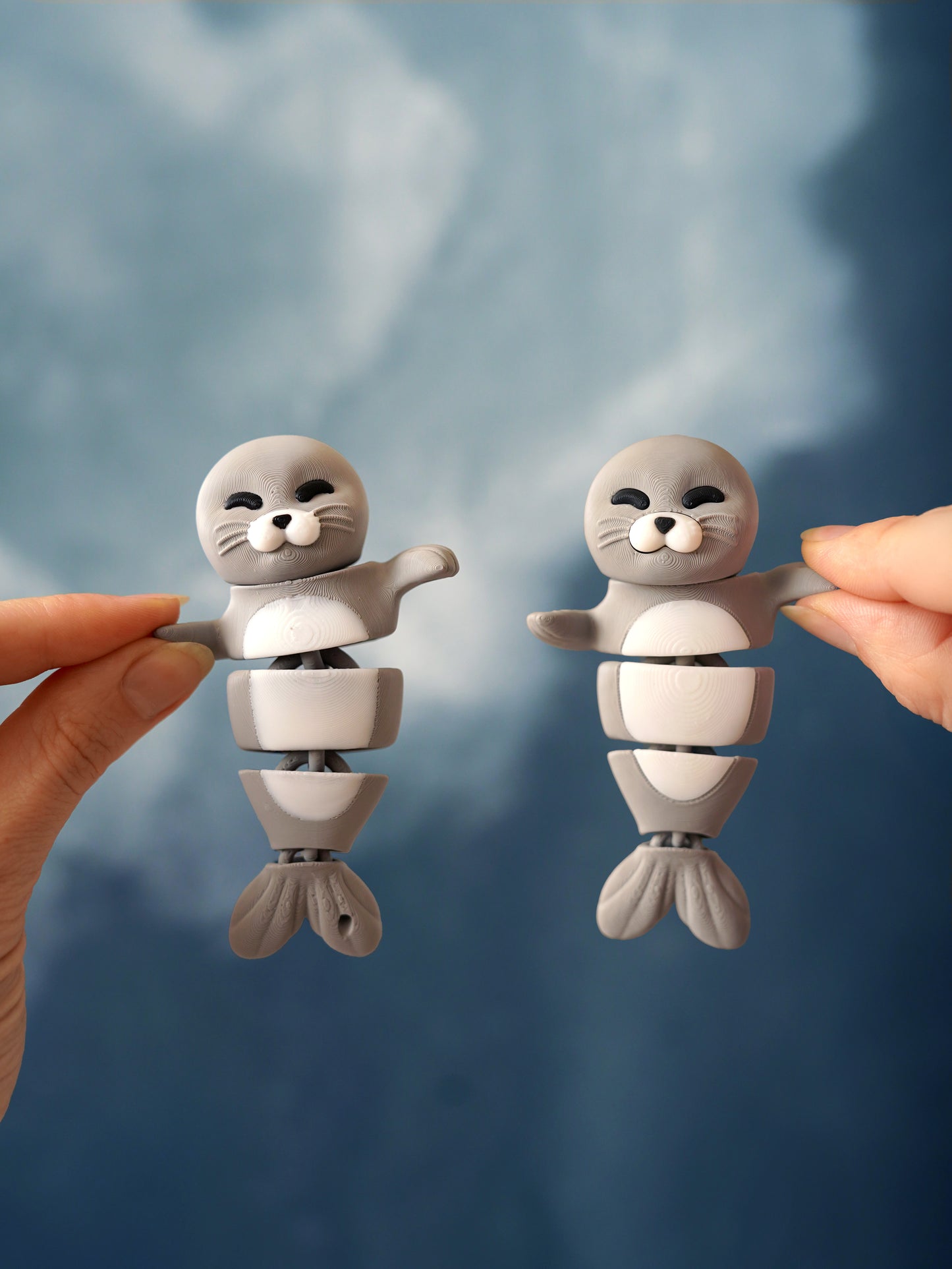 Porte-clés magnétique Flexi, le Phoque