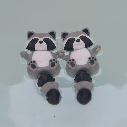 Flexi Magnetic Keyring, the Raccoon