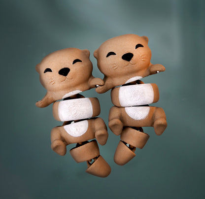 Flexi Magnetic Keyring, the Otter