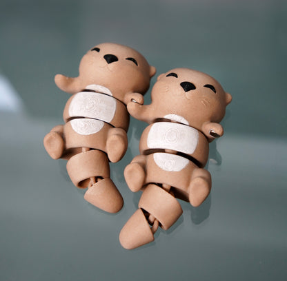 Flexi Magnetic Keyring, the Otter