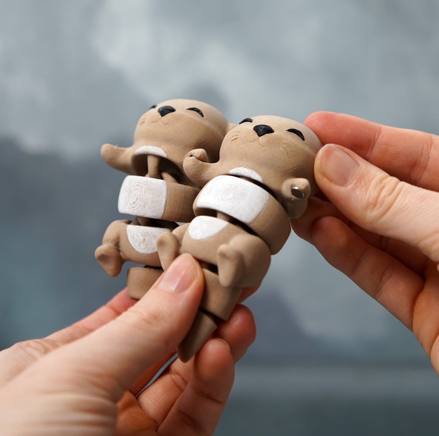 Flexi Magnetic Keyring, the Otter