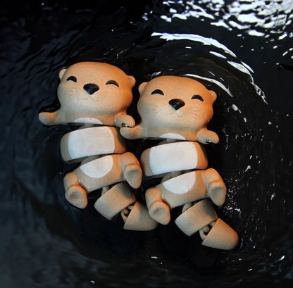 Flexi Magnetic Keyring, the Otter