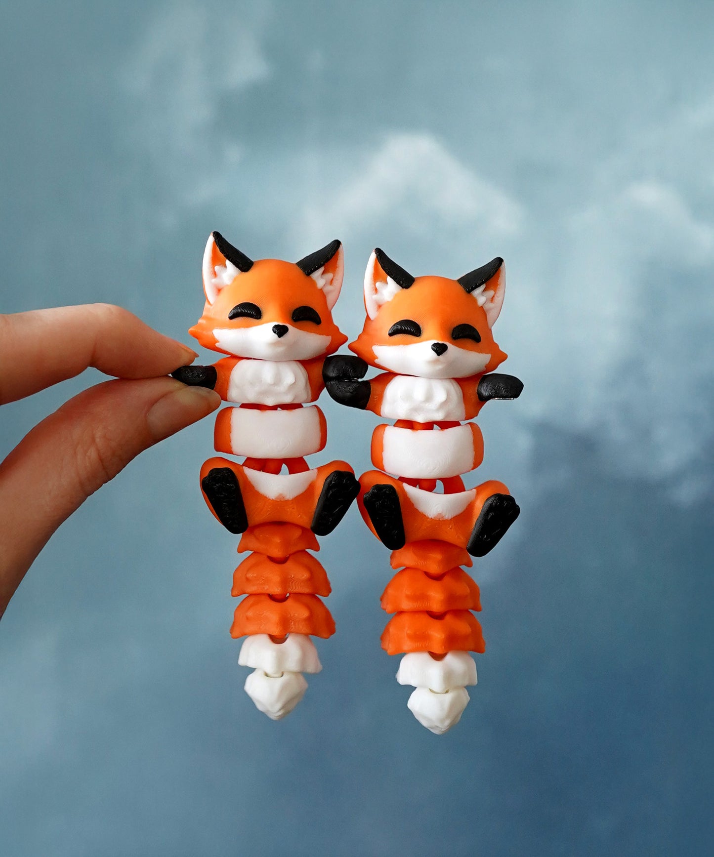 Flexi Magnetic Keyring, the Fox