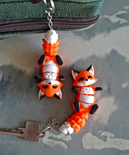 Flexi Magnetic Keyring, the Fox
